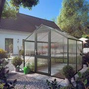 Rose II Anthracite Grey Greenhouse KGT – Modern Garden Room